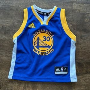 Adidas NBA Golden State Warriors toddler jersey